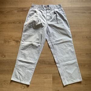 Vintage Ralph Lauren Polo Chino Light Blue Mens Pants Size 33 Dry Goods Tag